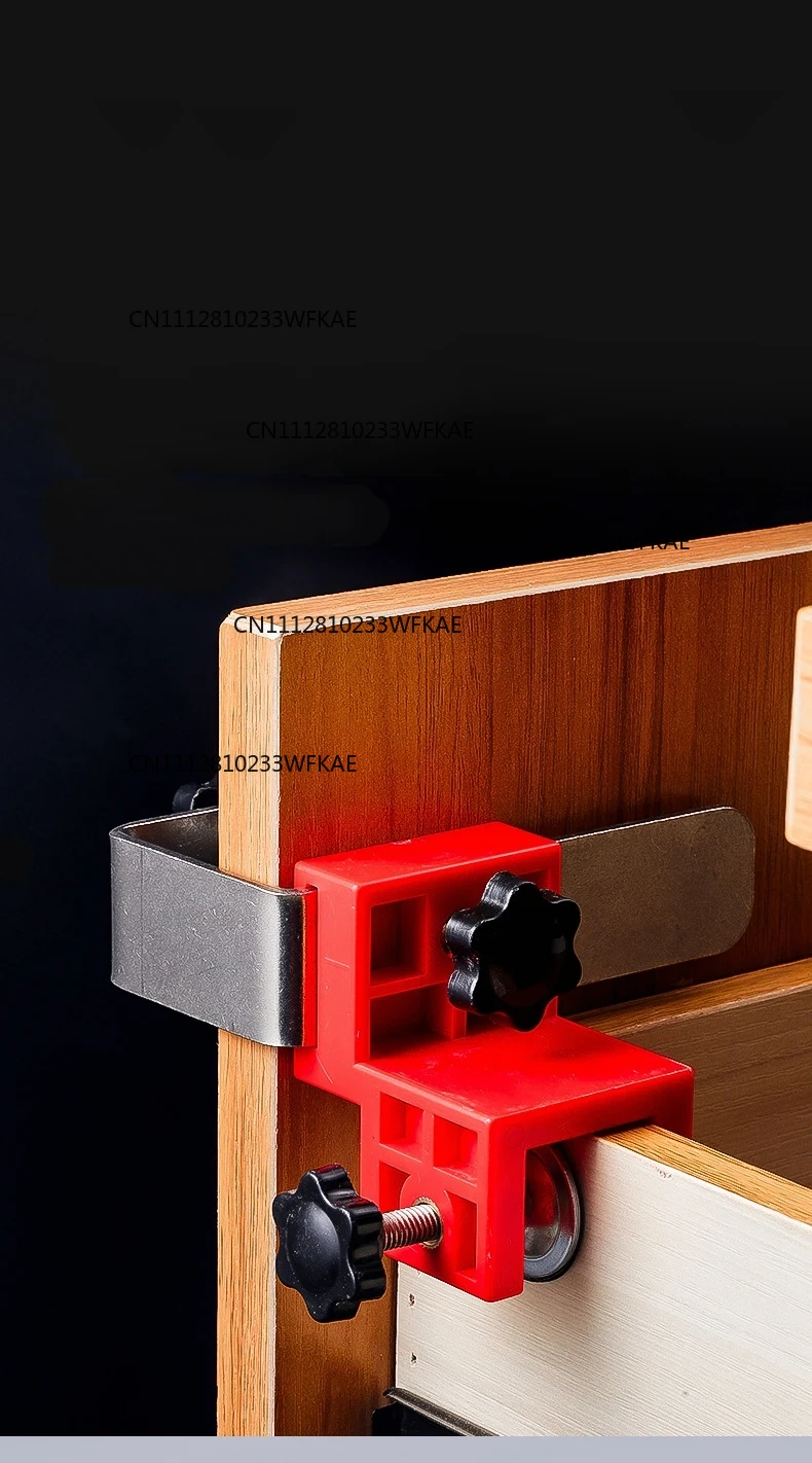 Furniture Hardware Jig - Adjustable Drawer Fixing Clip High Drawer