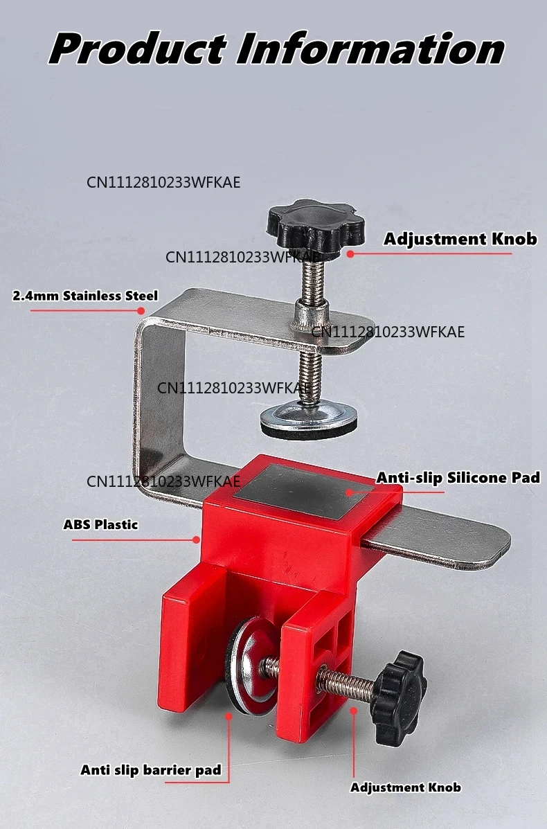 Adjustable Drawer Fixing Clip  - Furniture Hardware Jig review and price