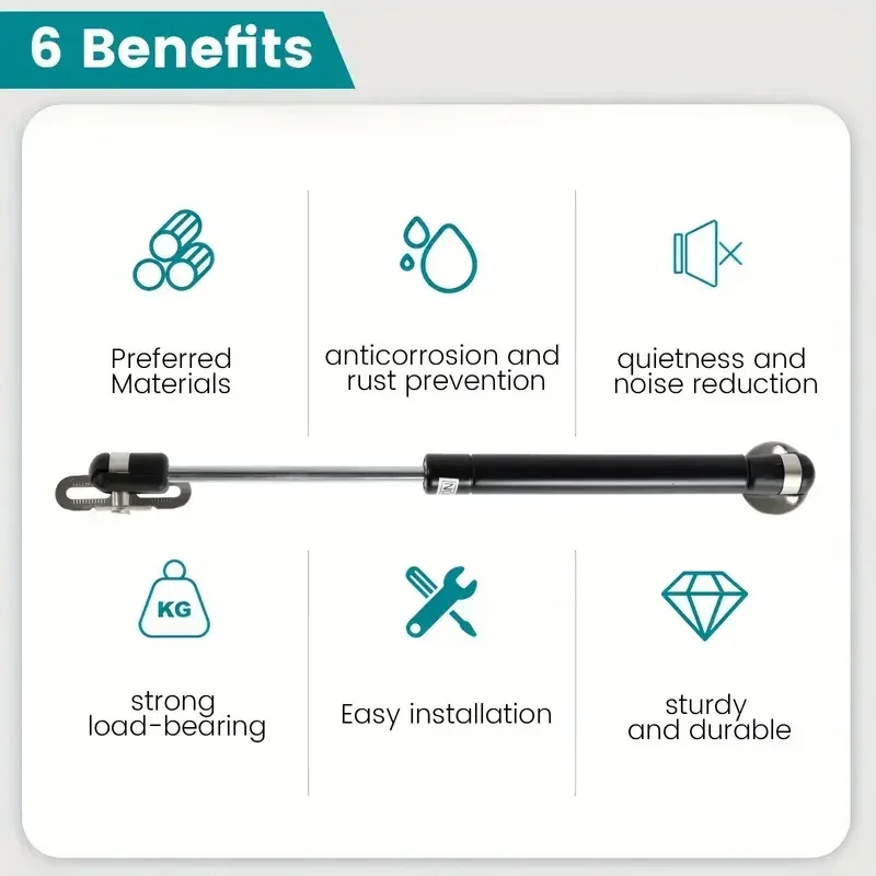 4/2PCS 8kg 10kg 12kg Gas Sprin - Cabinet Hinge Overlay review and price