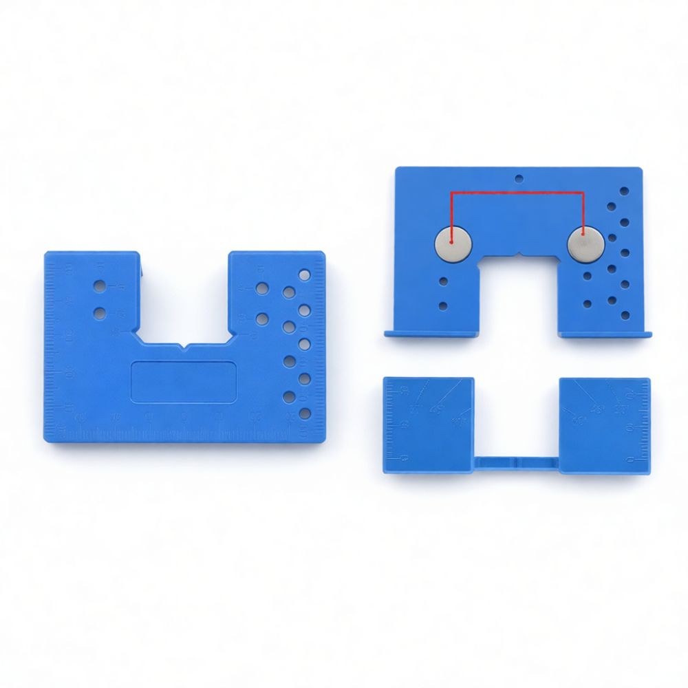 Aluminum Alloy Hinge Installat - Furniture Hardware Jig review and price