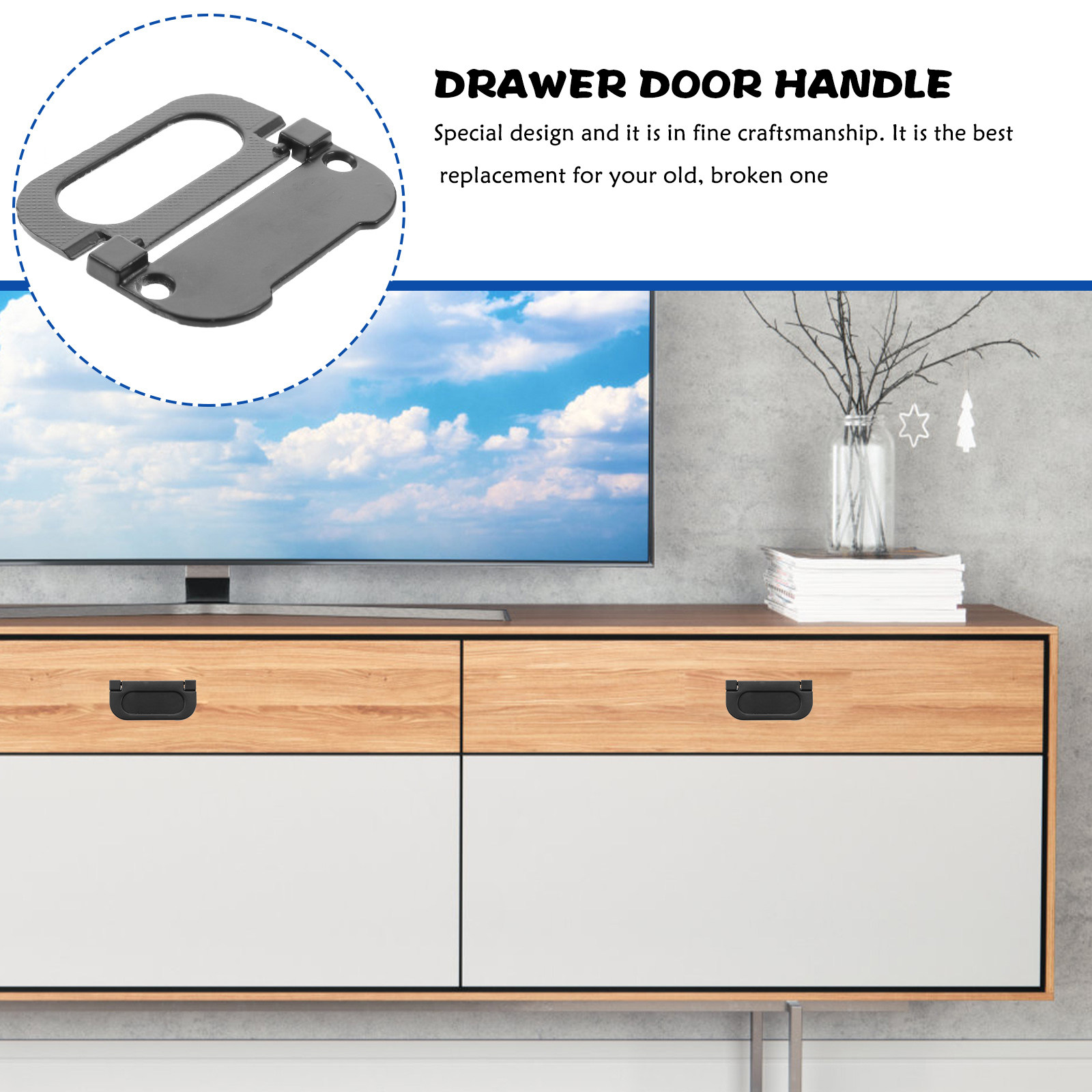 5pcs Recessed Door Handles Zin - Furniture Hardware Lowes review and price