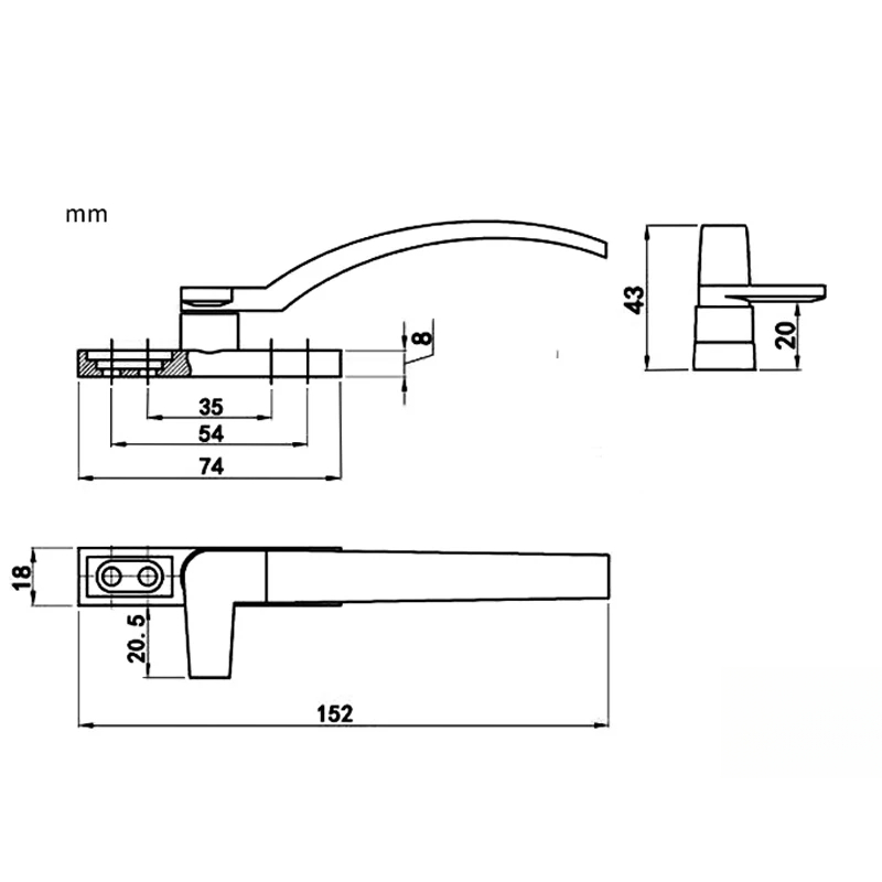 Left Right Hand White Replacem - Furniture Hardware Fitting review and price