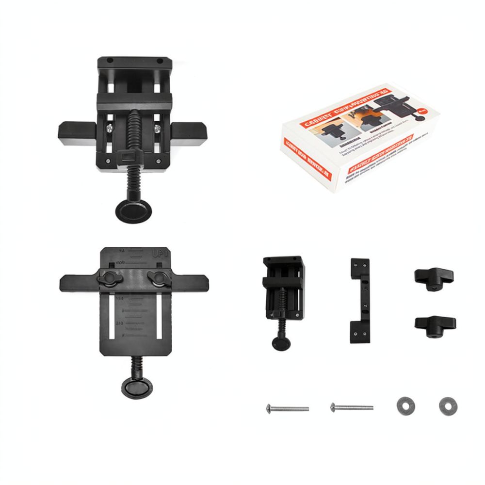 Cabinet Door Mounting Helper C - Furniture Hardware Jig review and price