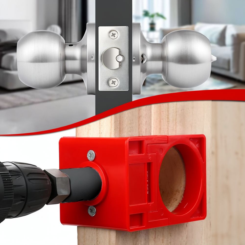 Aluminum Alloy Wood Hinge Posi - Furniture Hardware Jig review and price