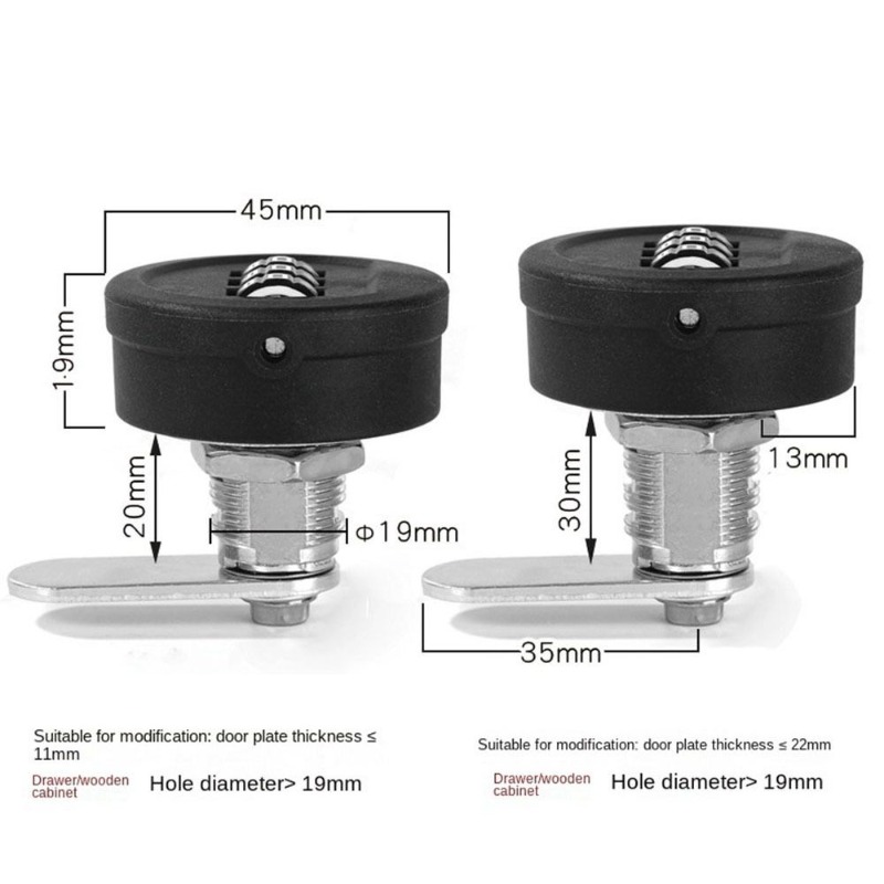 Drawer Password Lock 20/30mm T - Furniture Hardware Manufacturer review and price