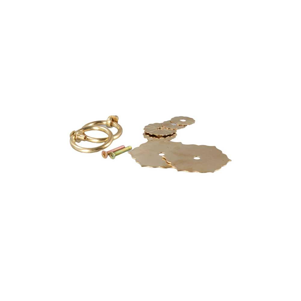 Bronze Brass Back Plate Cabine - Furniture Hardware Drop Pulls review and price